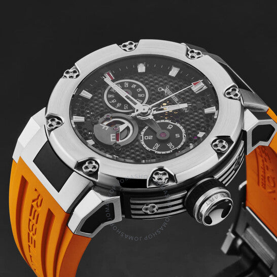 Rebellion, Predator Chronograph Automatic Black Dial Men's Watch
