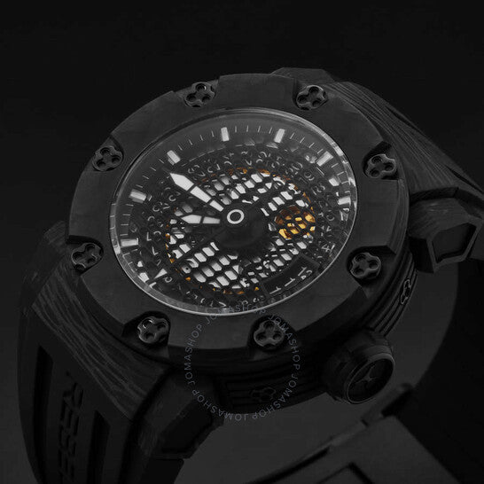Rebellion, Predator S Automatic Black Dial Men's Watch