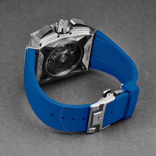 Rebellion, Re1 2.0 Chronograph Automatic Black Dial Men's Watch