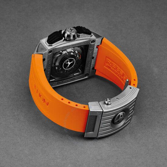 ساعة ريبيليون، ري-فولت أوتوماتيكية للرجال بمينا أسود