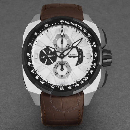 Rebellion, Wraith Chronograph Automatic Silver Dial Men's Watch