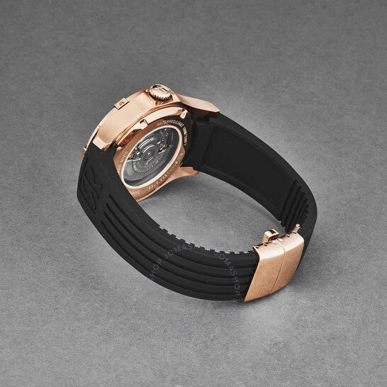 ساعة Revue Thommen Air speed أوتوماتيكية بمينا أسود للرجال