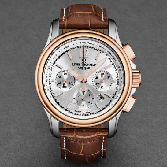 Revue Thommen, Air Speed Chronograph Automatic Silver Dial Men's Watch
