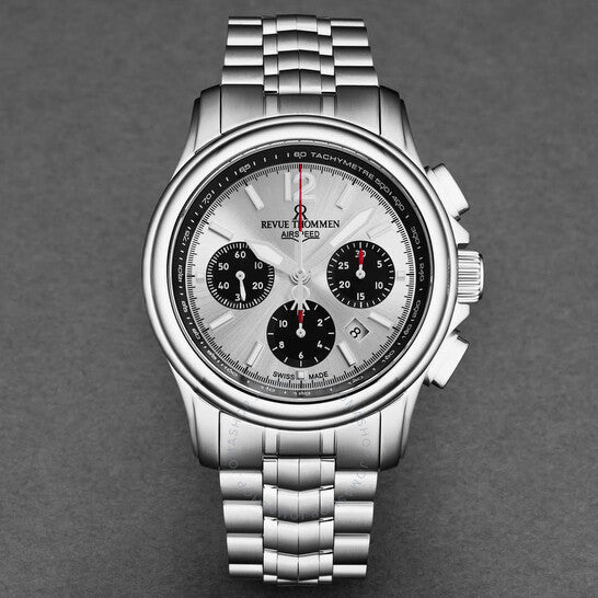Revue Thommen, Air Speed Chronograph Automatic Silver Dial Men's Watch