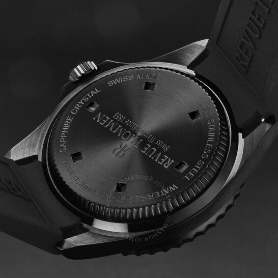 Revue Thommen, Diver Automatic Black Dial Men's Watch
