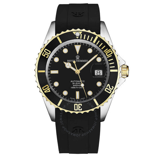 ساعة Revue Thommen، Diver Automatic Black Dial للرجال