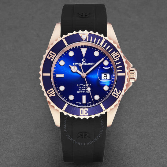 Revue Thommen, Diver Automatic Blue Dial Men's Watch