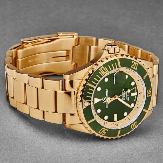 Revue Thommen, Diver Automatic Green Dial Men's Watch
