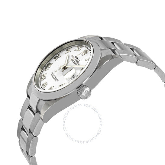 Rolex, Datejust 36 Automatic White Dial Men's Oyster Watch