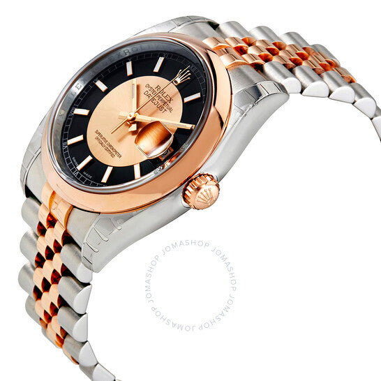 Rolex, Datejust Black and Champagne Dial Automatic Men's Watch