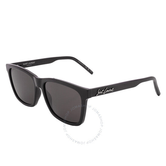 Saint Laurent, Black Square Men's Sunglasses