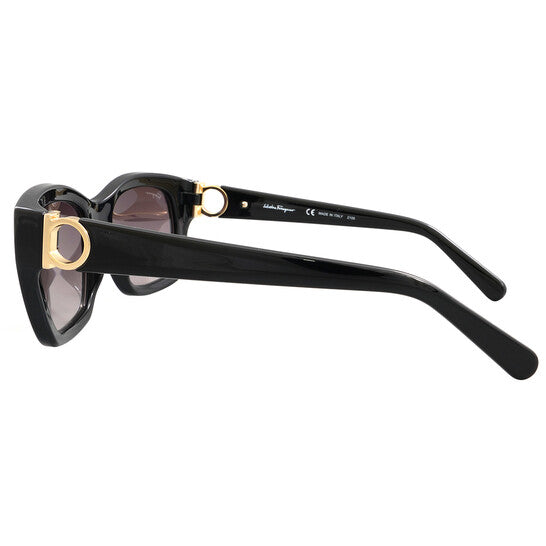Grey Gradient Square Ladies Sunglasses