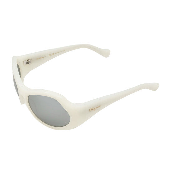 Salvatore Grey Wrap Ladies Sunglasses