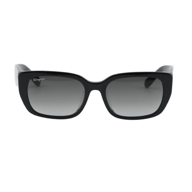 Men's Black Square Sunglasses