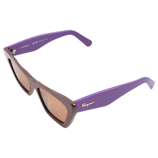 Salvatore Pink Cat Eye Ladies Sunglasses