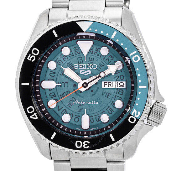 Seiko, 5 Sports Automatic Teal Dial Men's Watch