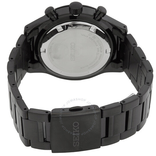 Seiko, Chronograph Quartz Black Dial Men's Watch