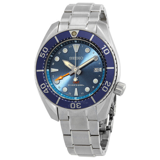 ساعة سيكو للرجال بمينا أزرق من بروسبكس