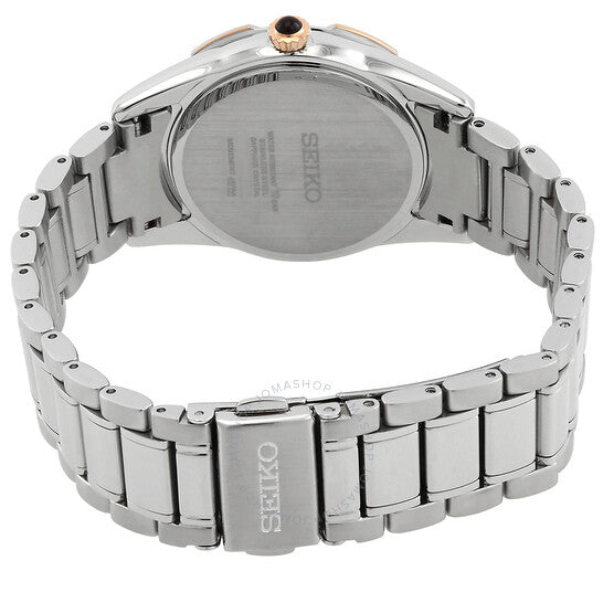 ساعة سيكو للسيدات، كوارتز، مينا من عرق اللؤلؤ