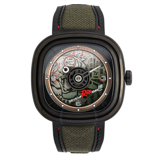 Sevenfriday, T Series Automatic Green Dial Men's Watch