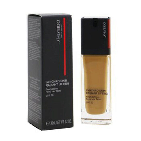 Shiseido, Ladies Synchro Skin Radiant Lifting Foundation SPF 30 1.2 oz # 420 Bronze Makeup