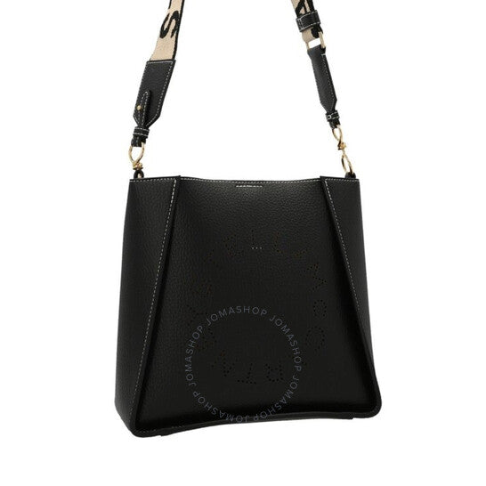 Stella McCartney, Black Logo Crossbody Bag