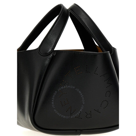 Stella McCartney, Logo Detailed Faux-Leather Tote Bag