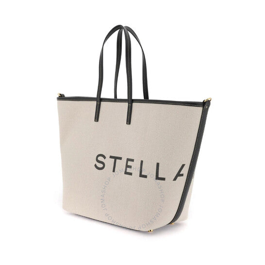 Stella McCartney, Logo Printed Cotton Tote Bag