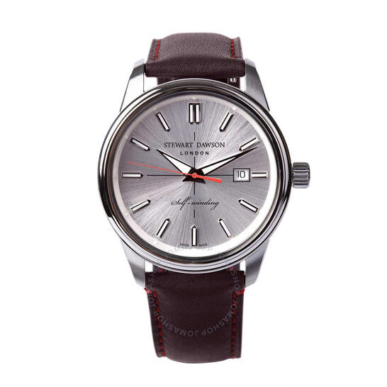 ستيوارت داوسون، ساعة نايتسبريدج أوتوماتيكية للرجال بمينا أسود