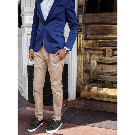 ساعة ستوهرلينغ أوريجينال، أكوادايفر أوتوماتيكية للرجال بمينا أزرق