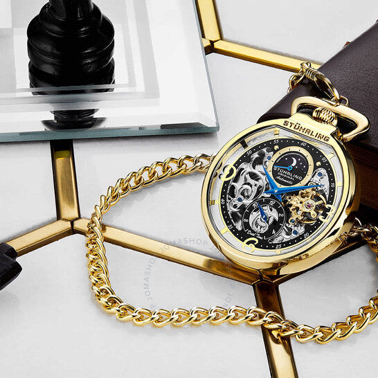 Stuhrling Original, Legacy Automatic Black Dial Men's Watch