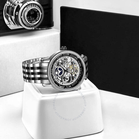 Stuhrling Original, Legacy Automatic Black Dial Men's Watch