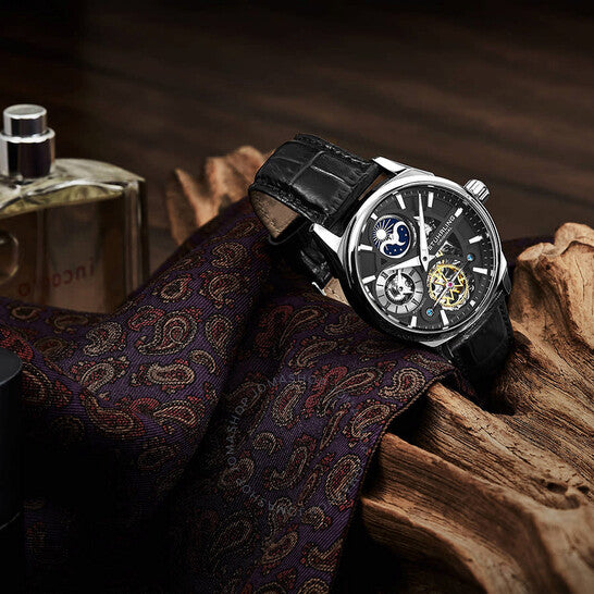 Stuhrling Original, Legacy Automatic Black Dial Men's Watch