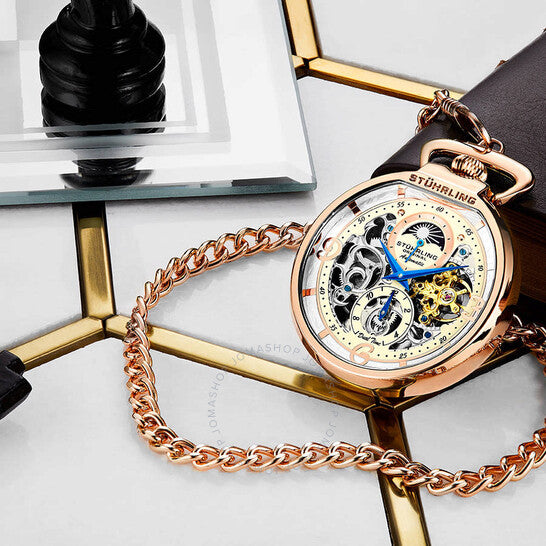 Stuhrling Original, Legacy Automatic Champagne Dial Men's Watch