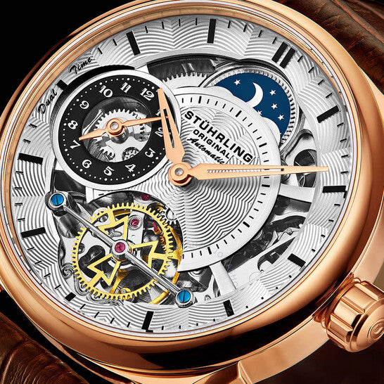 Stuhrling Original, Legacy Automatic Silver Dial Men's Watch