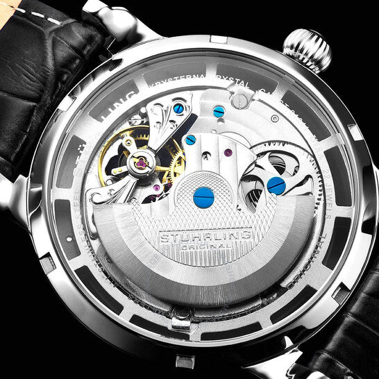 Stuhrling Original, Legacy Automatic Silver Dial Men's Watch