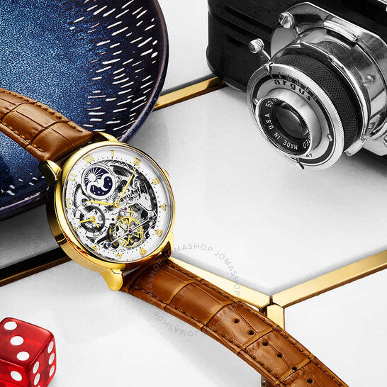 Stuhrling Original, Legacy Automatic Silver Dial Men's Watch