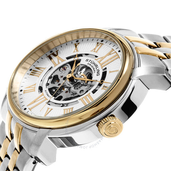 Stuhrling Original, Legacy Automatic Silver Dial Men's Watch