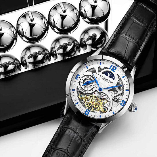 Stuhrling Original, Legacy Automatic White Dial Men's Watch
