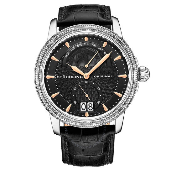 Stuhrling Original, Symphony Black Dial Men's Watch