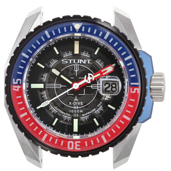 Stunt, The Halocline Automatic Pepsi Bezel Men's Watch