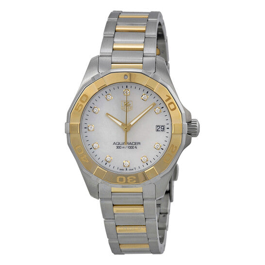 تاغ هوير، ساعة Aquaracer Diamond Gold للسيدات