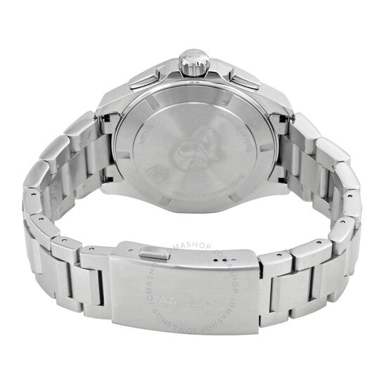 ساعة تاغ هوير أكواريسر كرونوغراف للرجال بمينا أسود