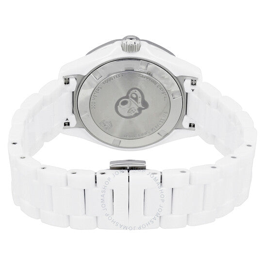 ساعة تاغ هوير أكواريسر النسائية بمينا أبيض