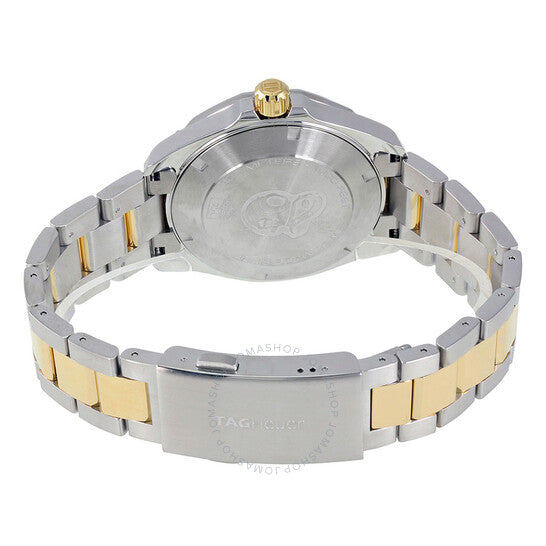 ساعة تاغ هوير أكواريسر للرجال بمينا فضي أوبالين