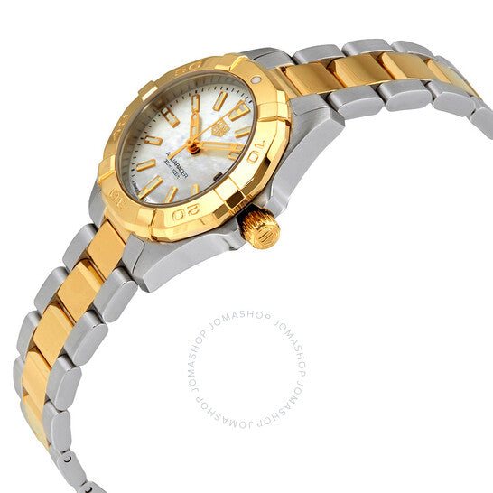 Tag Heuer, Aquaracer White Mother of Pearl Dial Ladies Watch