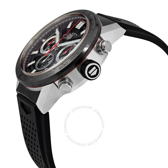 Tag Heuer, Carerra Chronograph Automatic Black Skeleton Dial Men's Watch