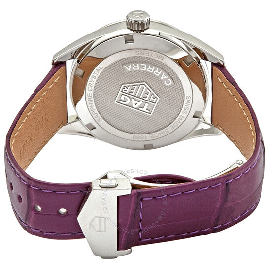 Tag Heuer, Carrera Quartz Purple Dial Ladies Watch
