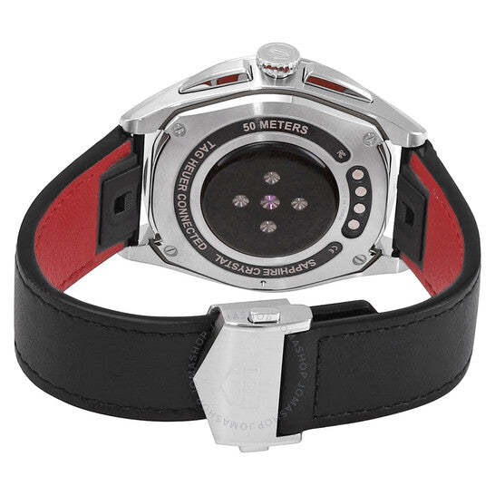 Tag Heuer, Connected Quartz Analog-Digital Black Dial Men's Smart Watch