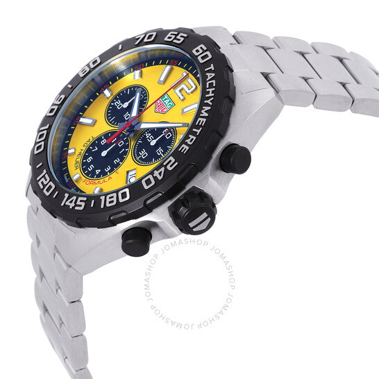 Tag Heuer, Formula 1 Yellow Chronograph Quartz Men's Watch